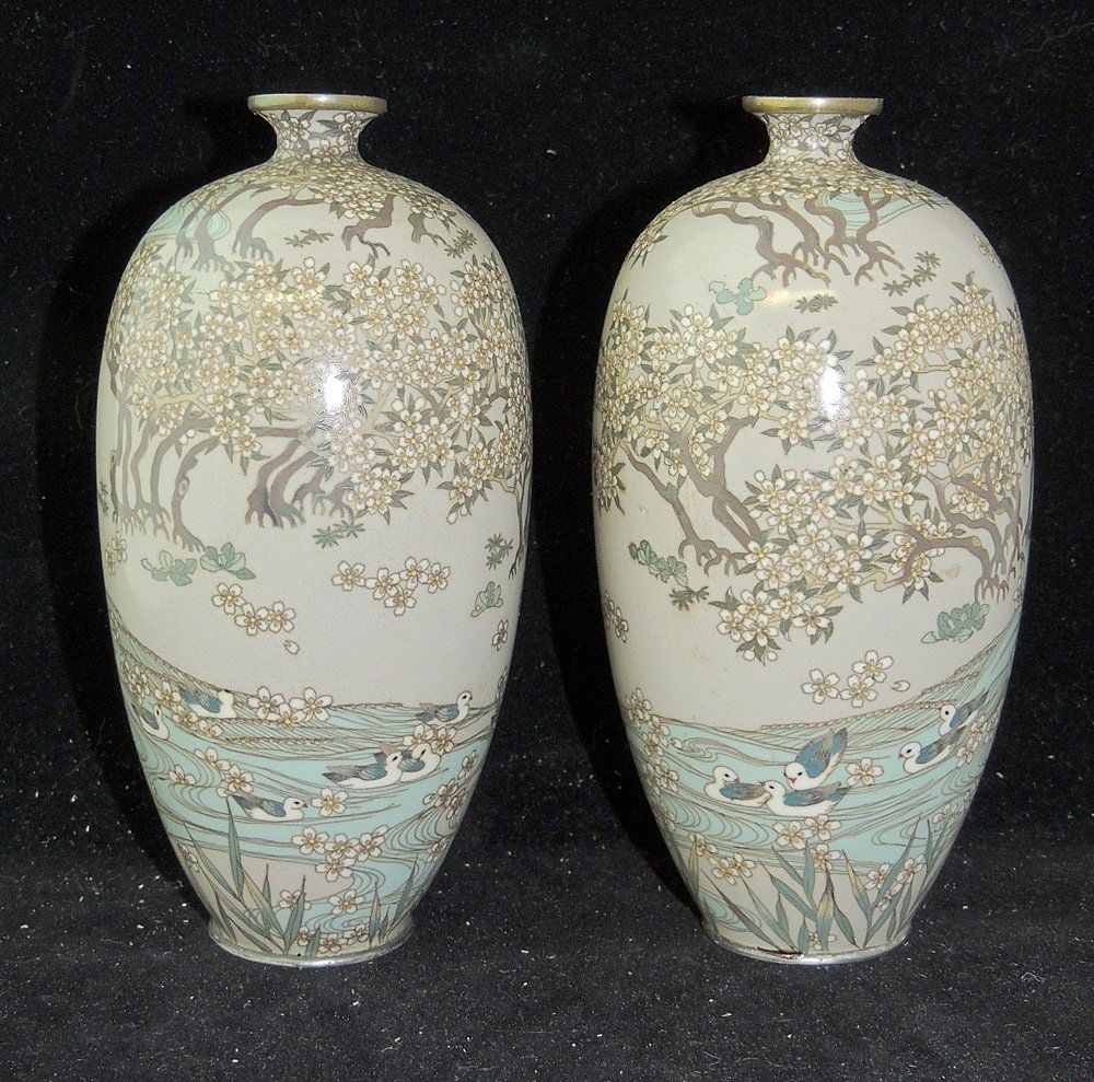 Two Cloisonné Vases (1 of 2)