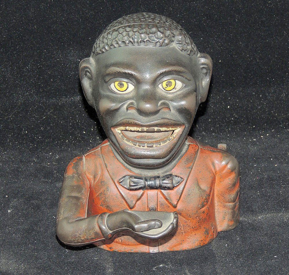 Jolly N Black Americana Mechanical Bank (1 of 3)
