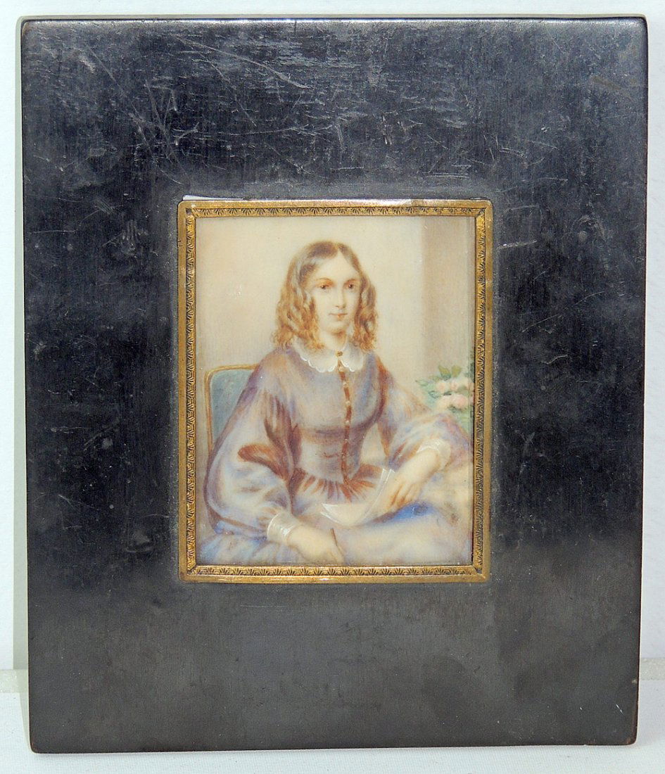 Miniature Watercolor Portrait (1 of 3)