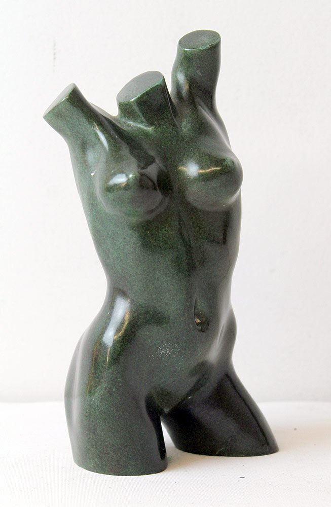 Anita Huffington, Bronze Female Torso (1 of 2)
