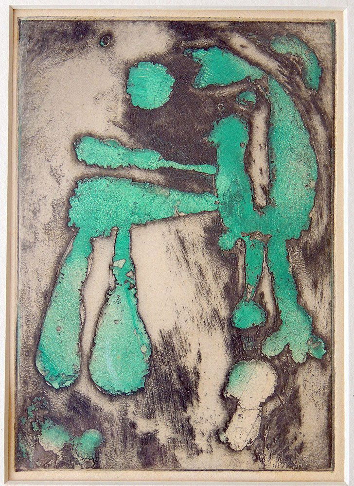 Joan Miro, Christmas Card Etching (1 of 3)