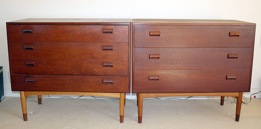 Pair of Danish Teak Chests (1 of 3)