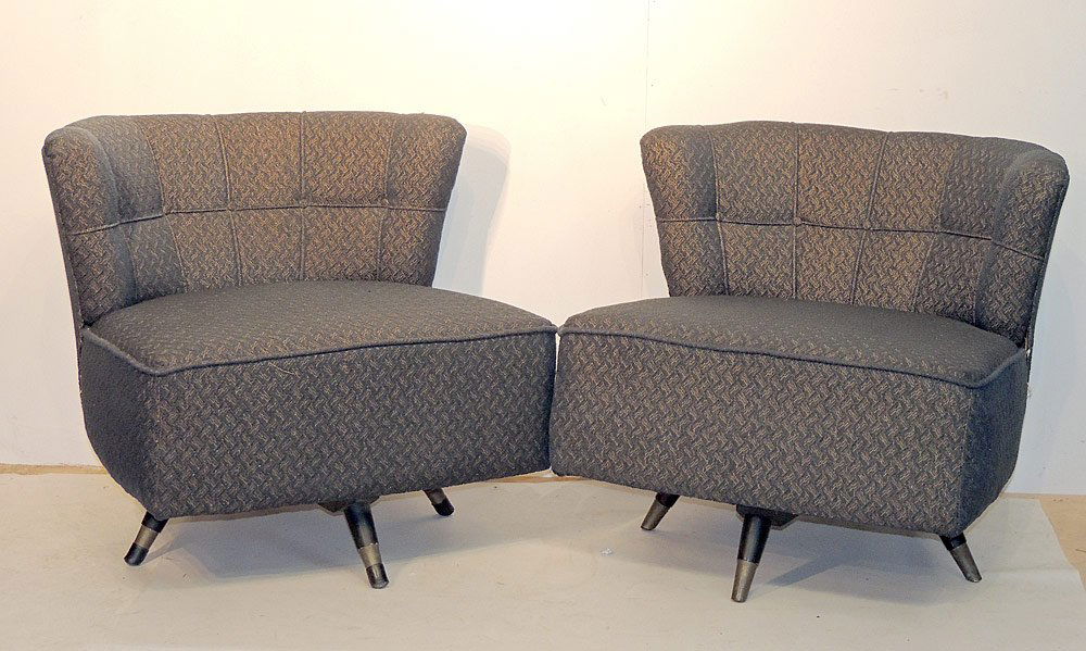 Two Kroehler Swivel Lounge Chairs (1 of 3)