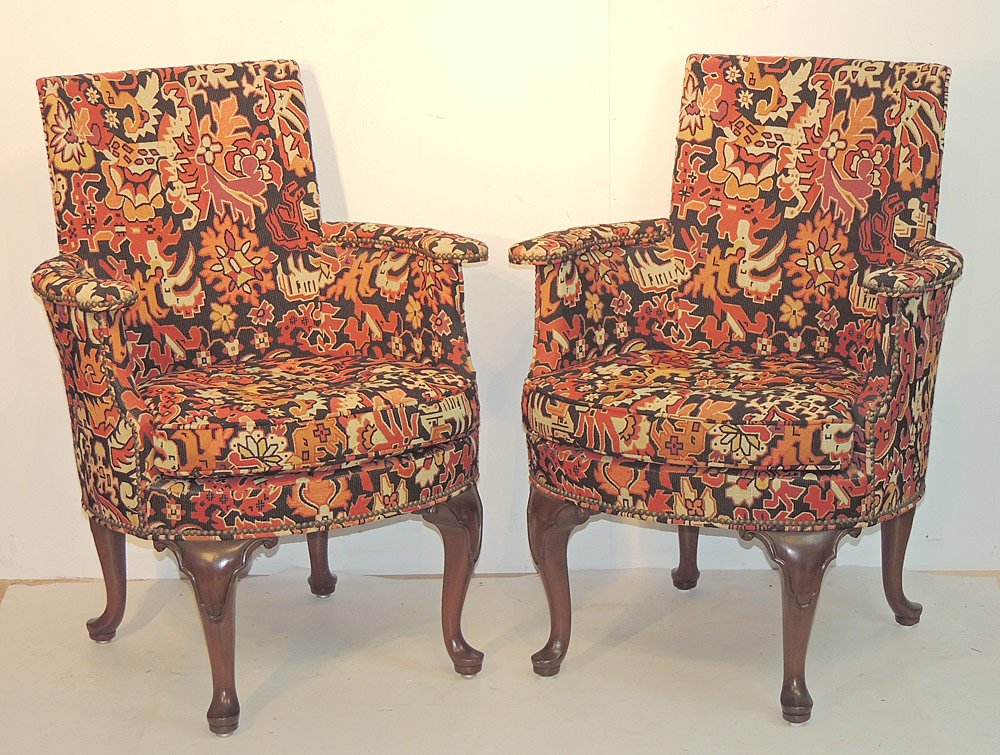 Two Baker Furniture French Chairs (1 of 3)