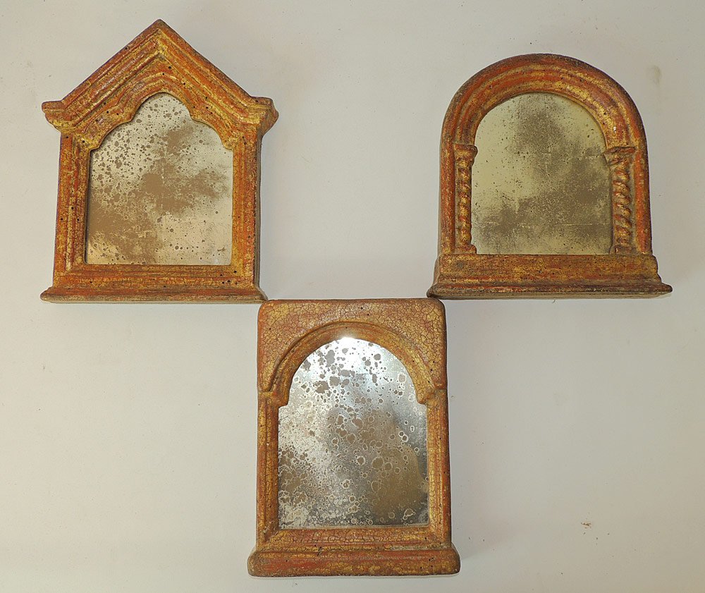 Three Robert M. Kulicke Decorative Mirrors (1 of 2)