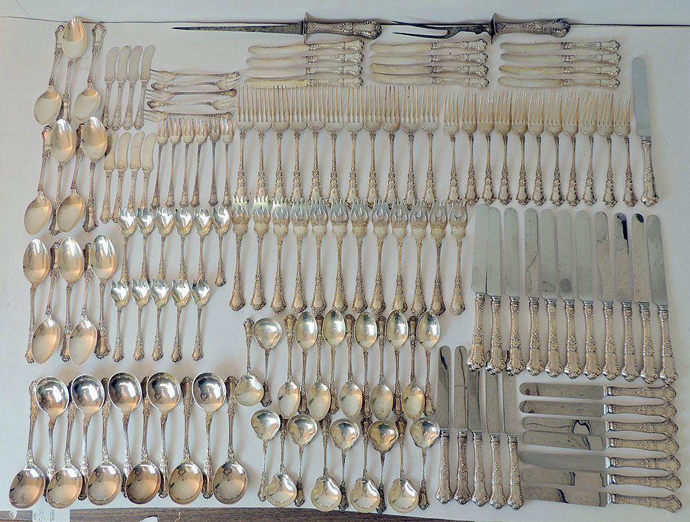 146 Pieces of Gorham Sterling Flatware (1 of 4)