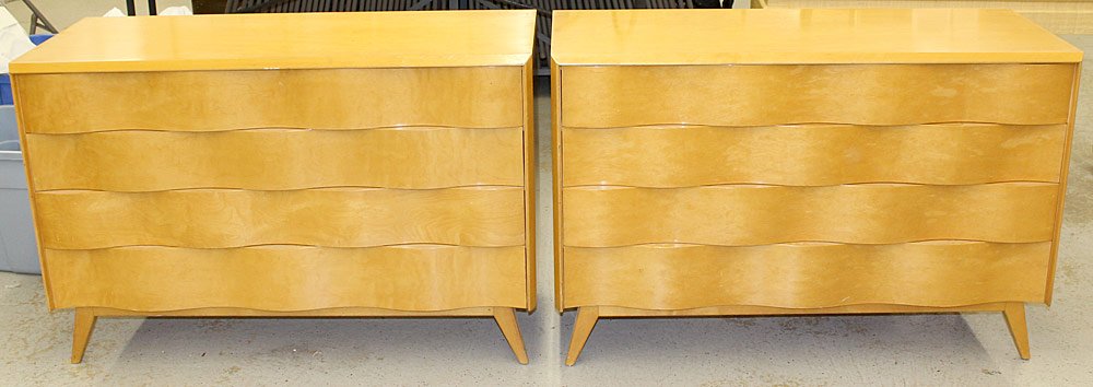 Pair of Edmund Spence (Attrib). Chests (1 of 3)