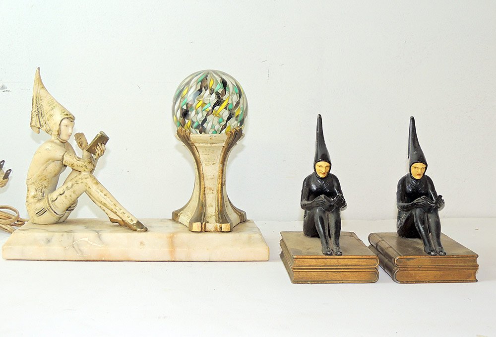 Three-Piece Art Deco Grouping (1 of 1)