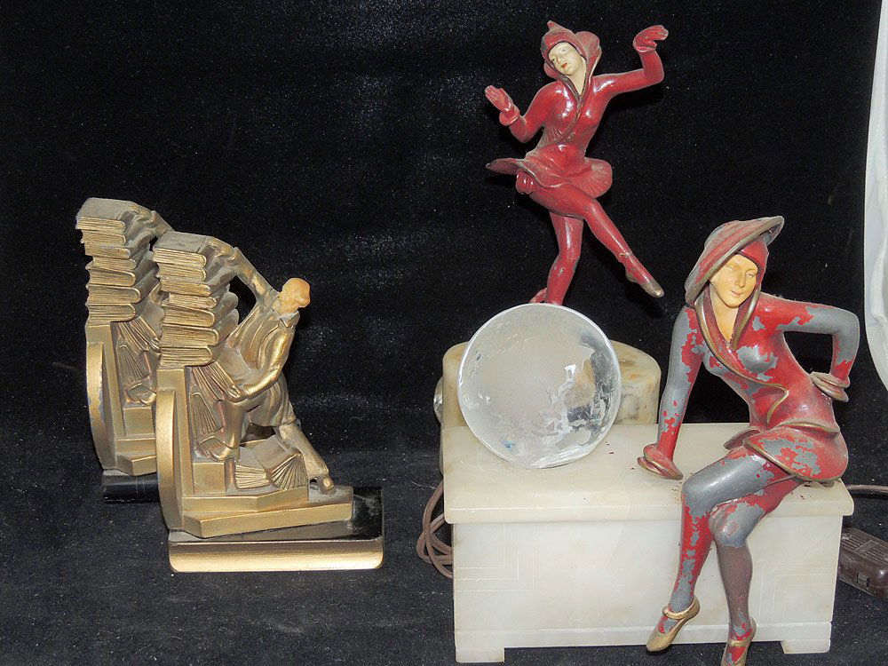 Four-piece Art Deco Figural Grouping (1 of 1)