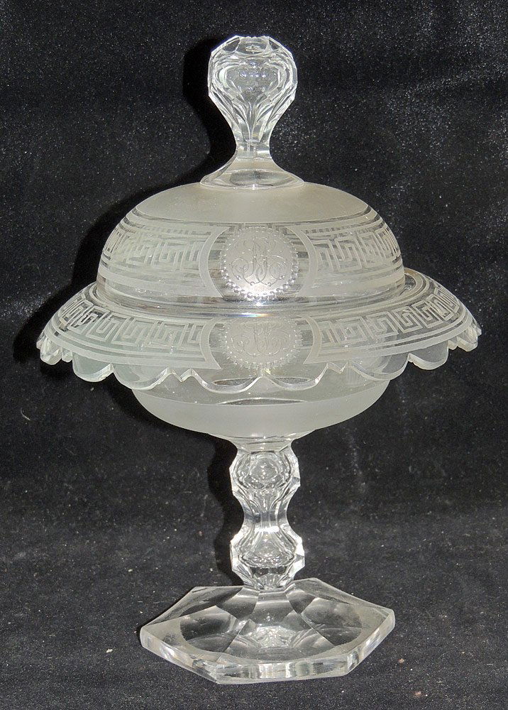 Cut Crystal Covered Compote (1 of 2)