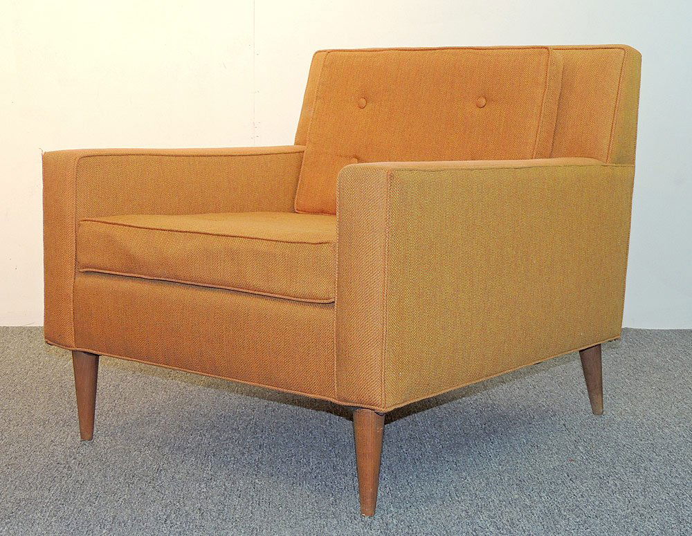 Orange Modern-design Lounge Chair (1 of 4)