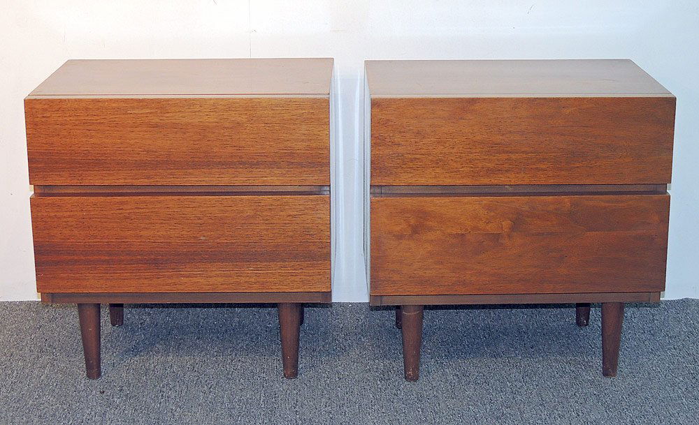 Pair of American Modern Nightstands (1 of 3)