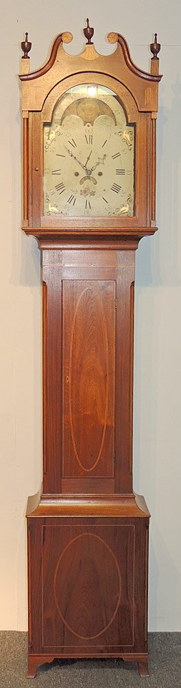 American Federal Tall Case Clock (1 of 7)