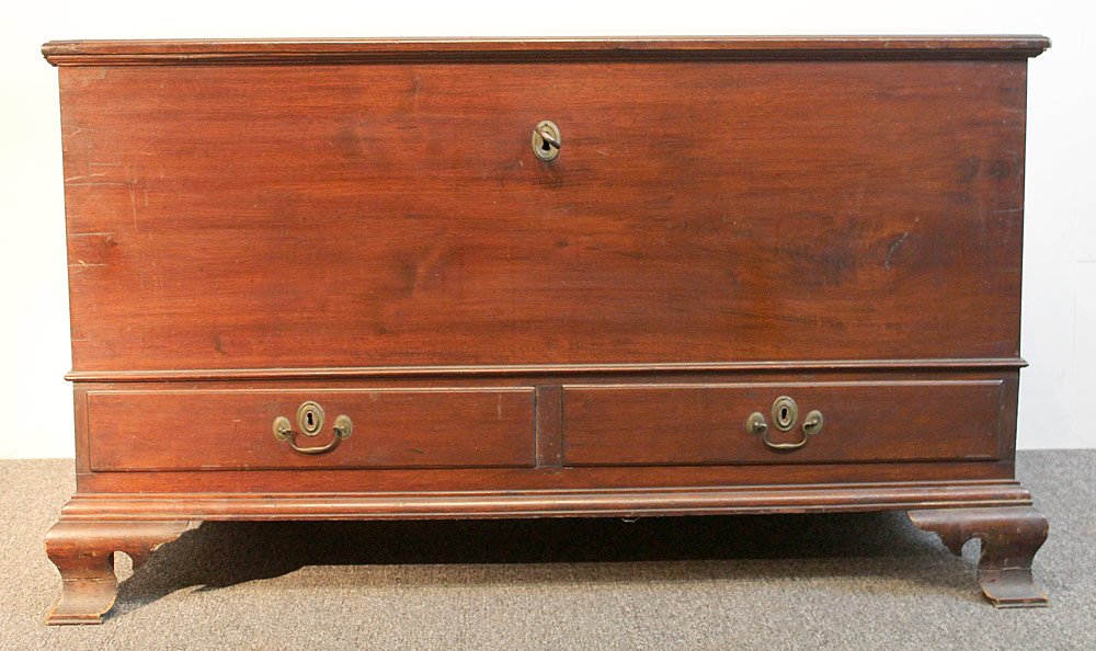 Pennsylvania Chippendale Blanket Chest (1 of 3)