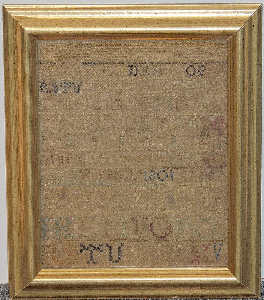 19th Century Alphabet Sampler (1 of 1)