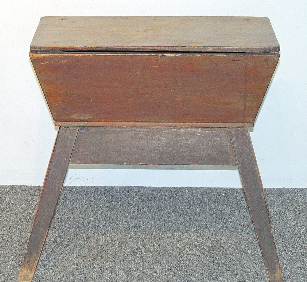 Antique Pine Dough Box on Frame (1 of 2)
