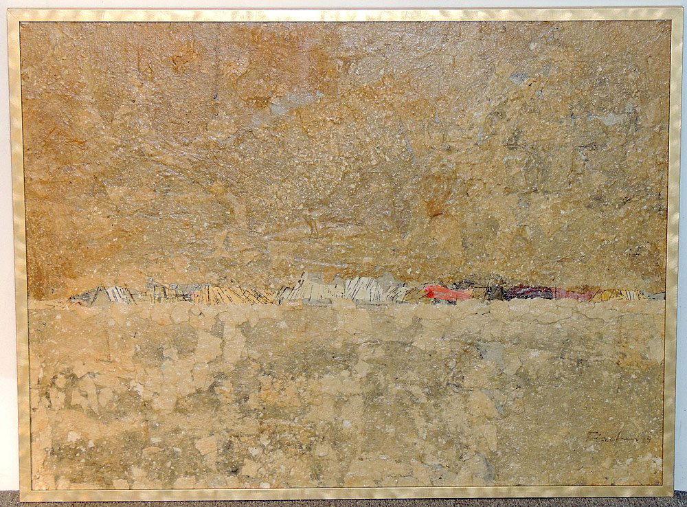 Sam Fisher Mixed-media Abstract (1 of 3)