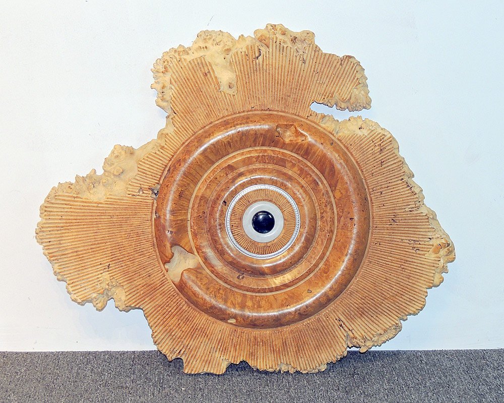 Dennis Elliott Maple Burl Wall Sculpture (1 of 2)