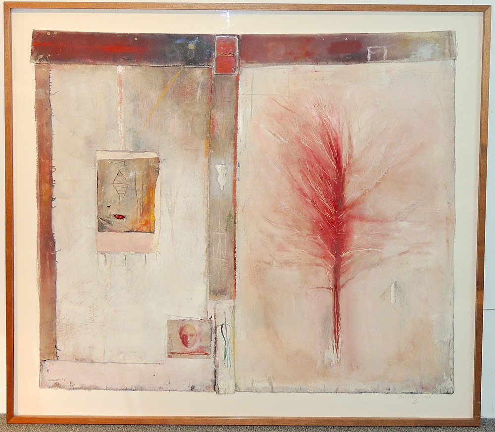Vivian Wolovitz Oil on Canvas: Abstract (1 of 6)