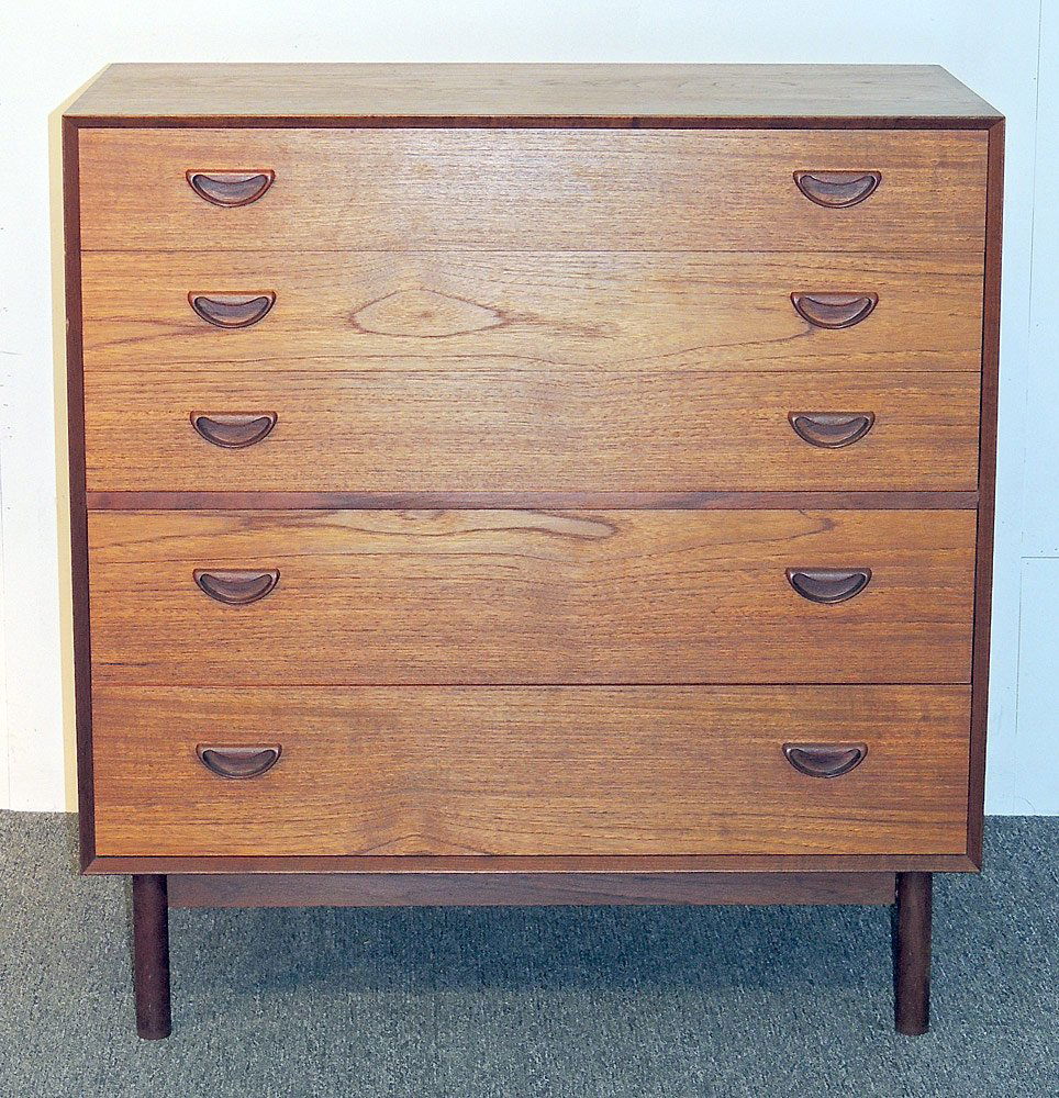 Danish Modern Five-drawer Chest (1 of 2)