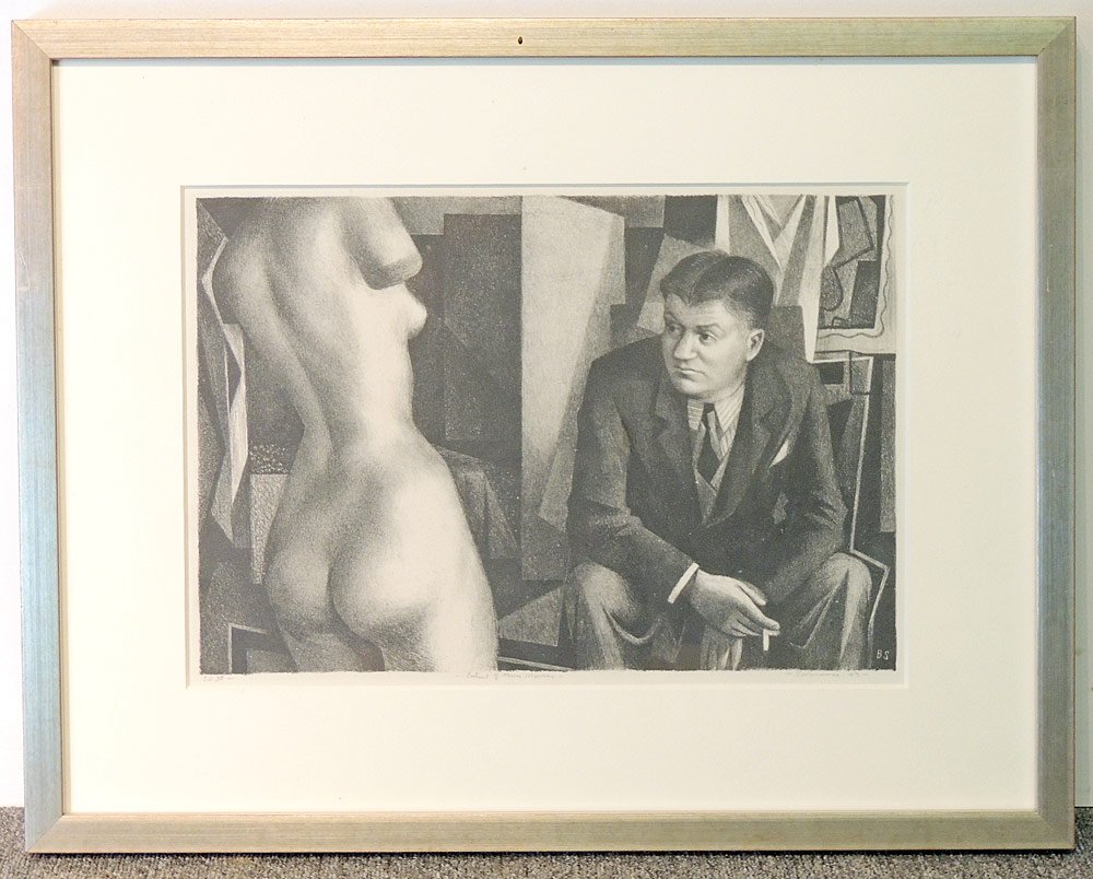 Benton Spruance Lithograph (1 of 4)