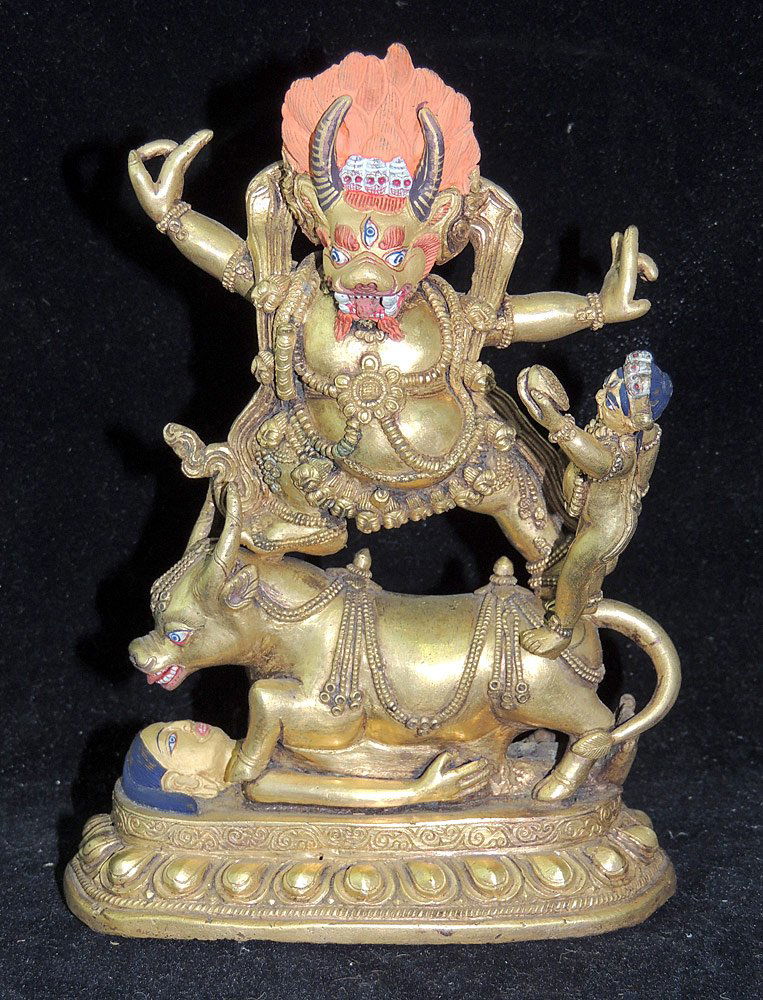 A Tibeto-Chinese Gilt Bronze Sculpture (1 of 4)