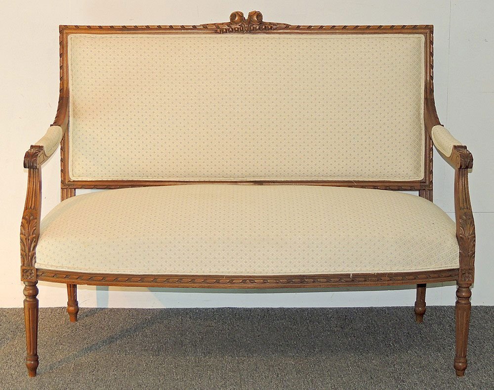 French Louis XVI-style 5-piece Parlor Suite (1 of 3)