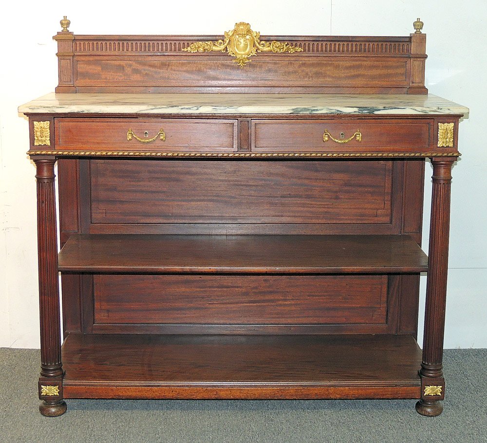 French Marble-top Server (1 of 4)