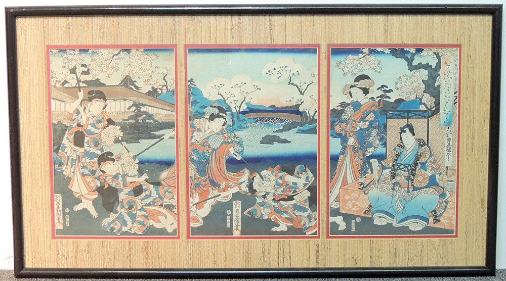 Toyokuni Utagawa Woodblock Print (1 of 5)