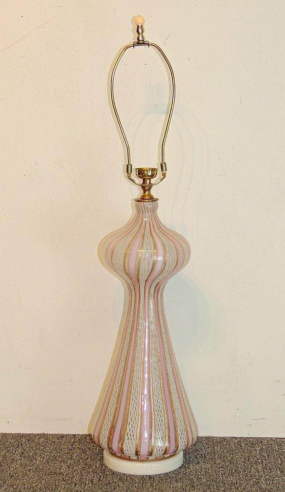 Murano Glass Table Lamp Base (1 of 2)