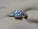 Diamond engagement ring.