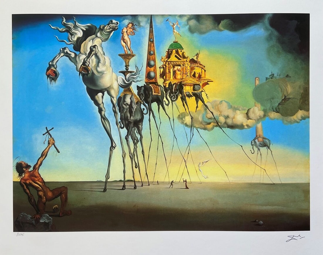 Salvador Dali TEMPTATION OF ST ANTHONY (1 of 1)