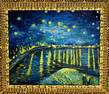 Vincent Van Gogh (Oil on canvas painting) Style of