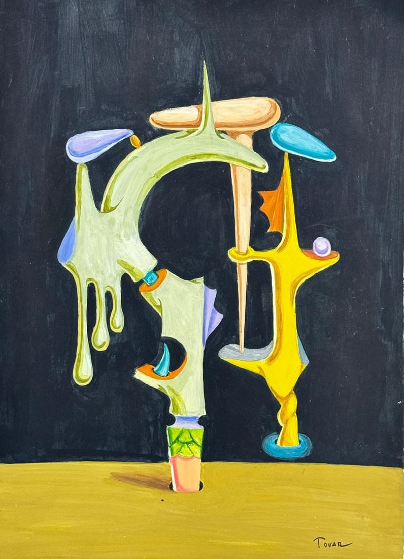 Ivan Tovar (Drawing on Paper Painting) Style of (1 of 4)