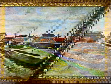 Vincent Van Gogh (Oil on canvas painting) Style of (1 of 4)