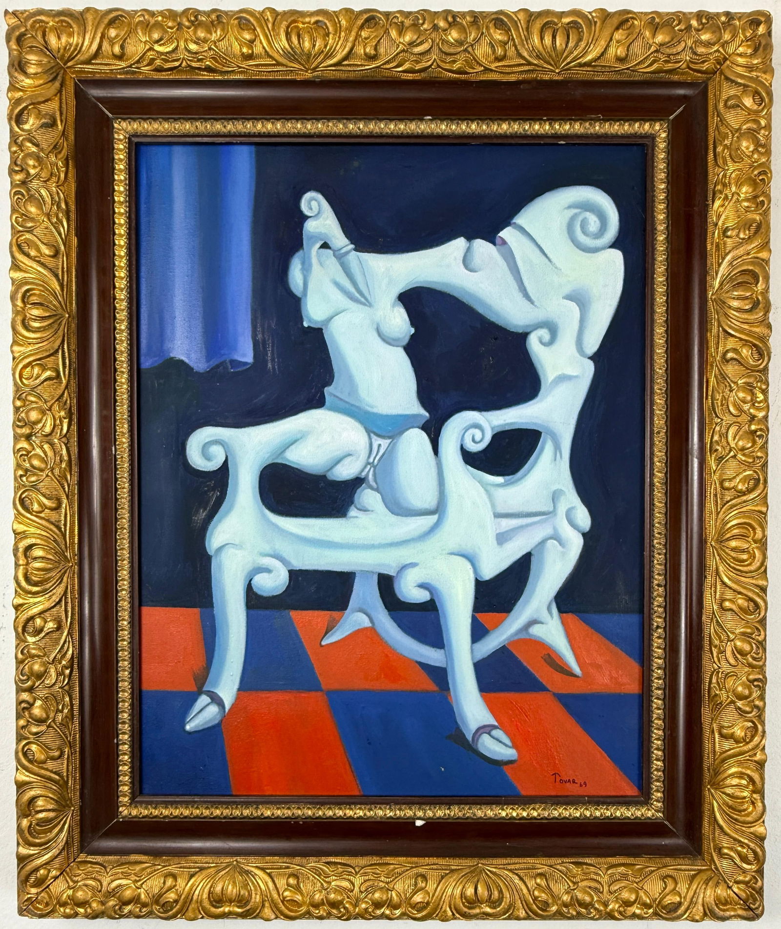 Ivan Tovar (Oil on canvas painting) Style of (1 of 4)