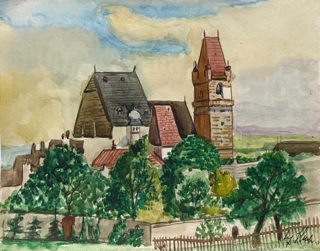 Adolf Hitler (Drawing on Paper Painting) Style of (1 of 4)