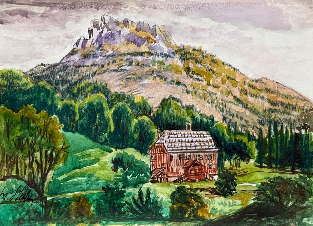 Adolf Hitler (Drawing on Paper Painting) Style of (1 of 4)