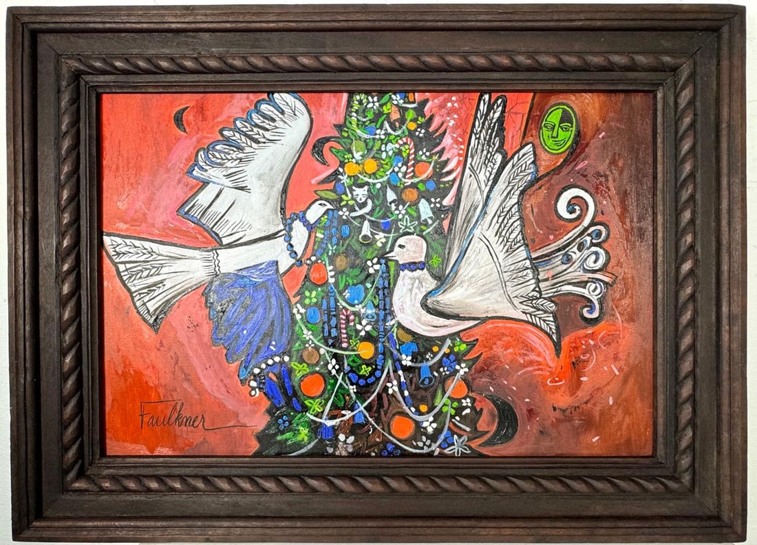 Henry Faulkner (Oil on canvas painting) Style of (1 of 4)