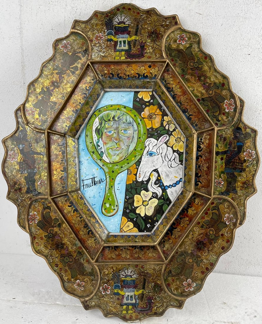 Henry Faulkner (Oil on cardboard painting) Style of (1 of 4)