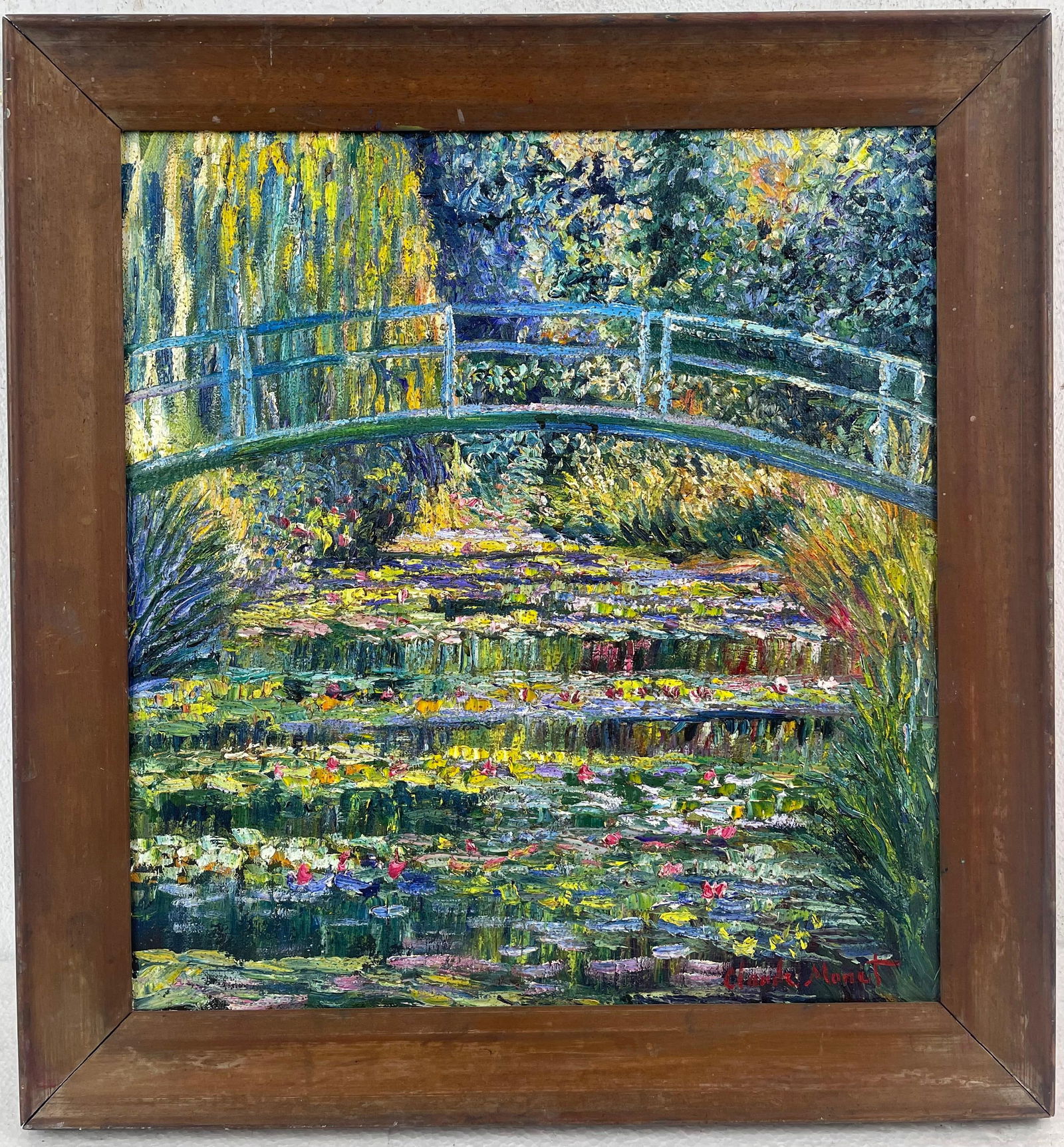 Claude Monet French (Oil on canvas painting) Style of (1 of 5)