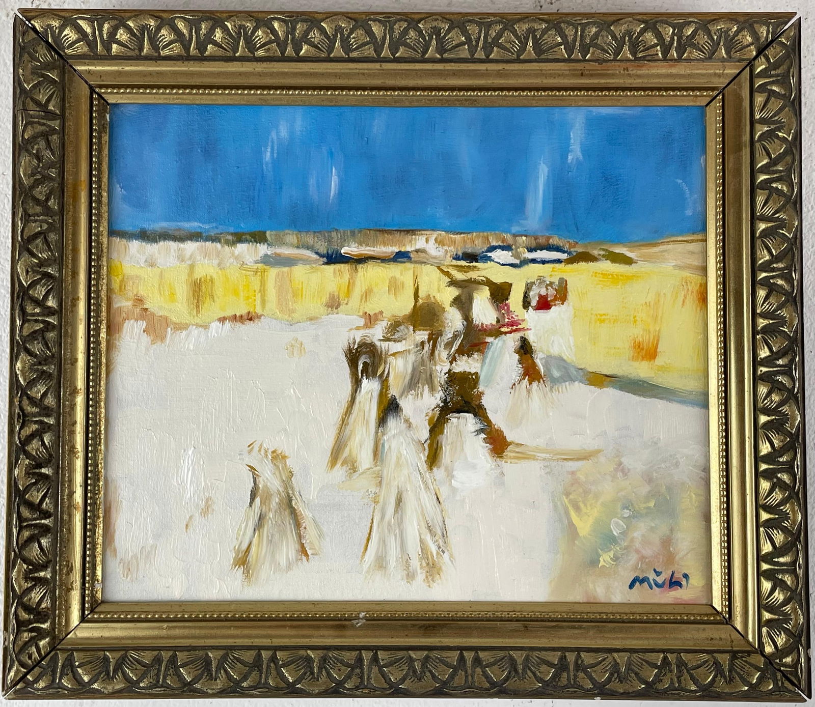 Roger Muhl (Oil on canvas painting) Style of (1 of 4)