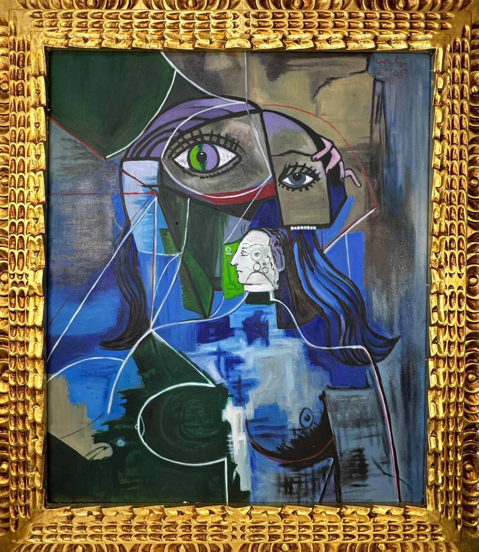 Geroge Condo (Oil on canvas painting) Style of (1 of 3)