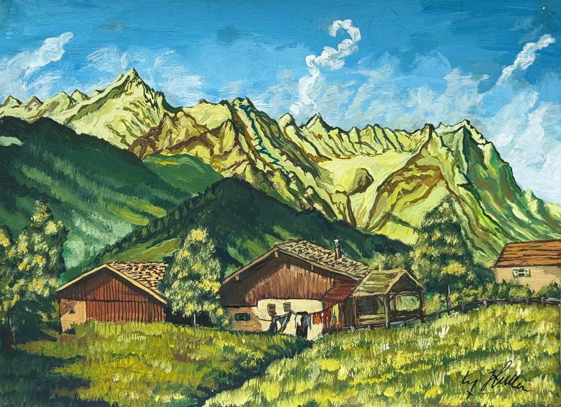 Adolf Hitler (Drawing on Paper Painting) Style of (1 of 4)