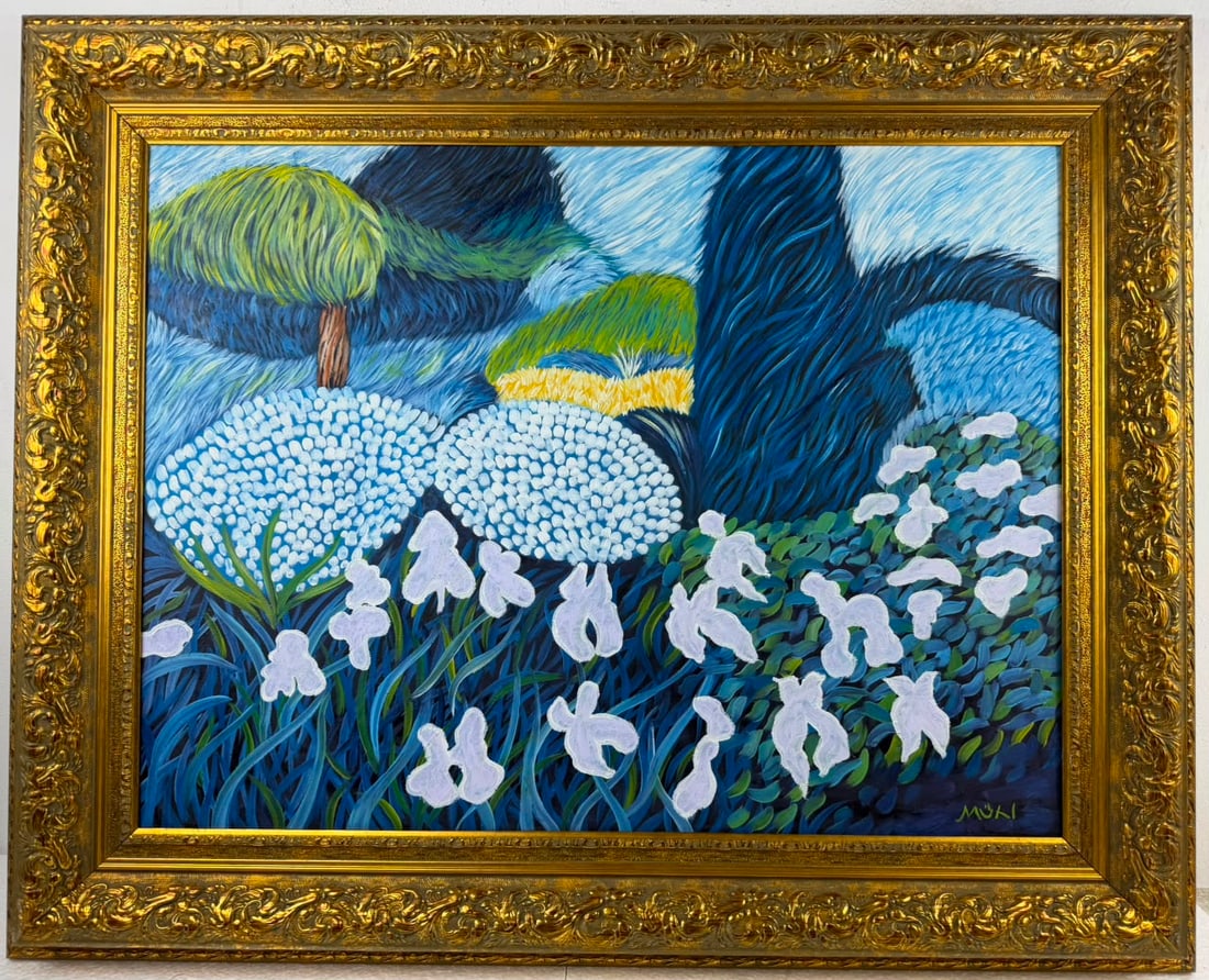 Roger Muhl (Oil on canvas painting) Style of (1 of 4)