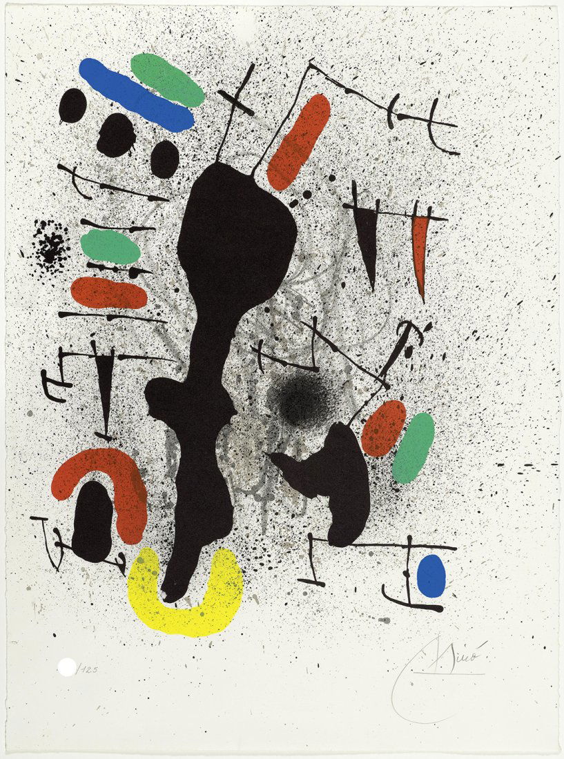 JOAN MIRO - "LIBERTE DES LIBERTES" - Signed litograph (1 of 4)