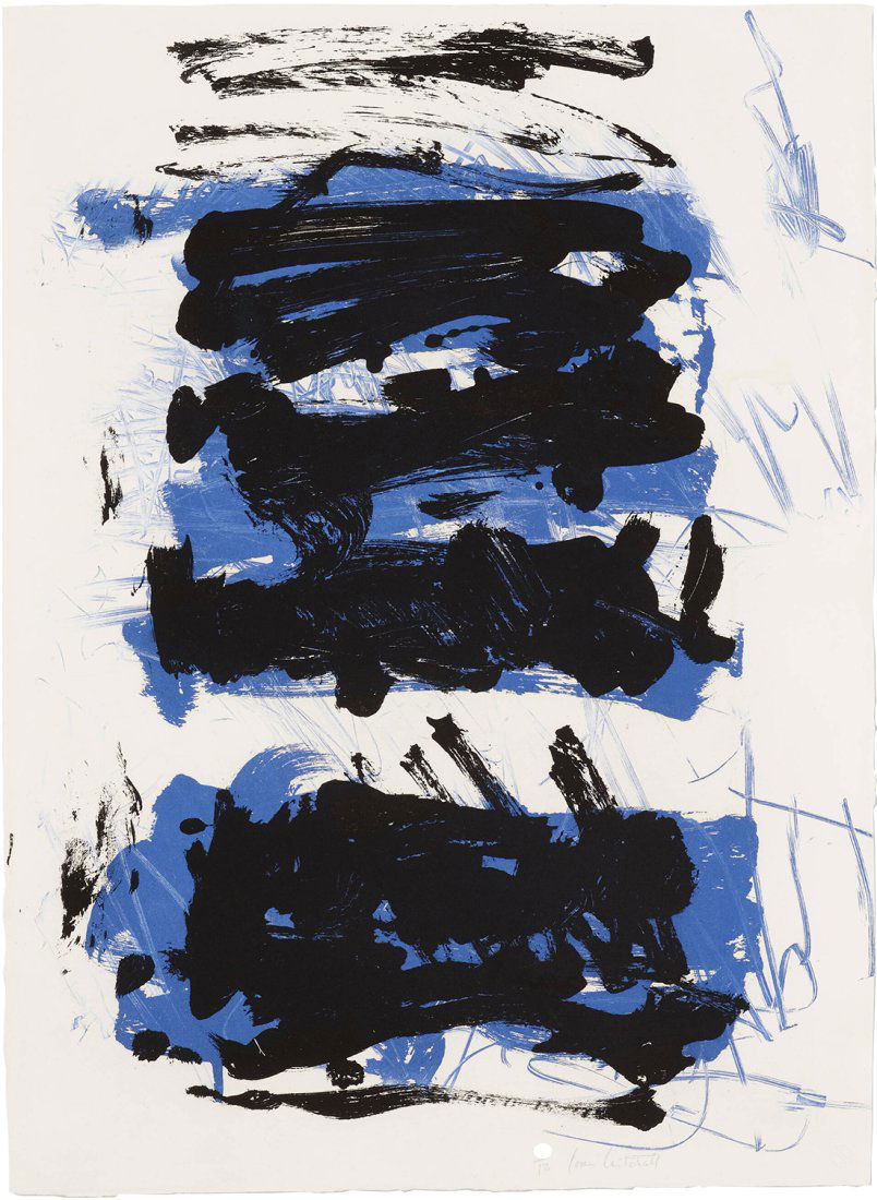 JOAN MITCHELL - "FIELDS II FROM THE FIELD SUITE" - Signed etching (1 of 3)