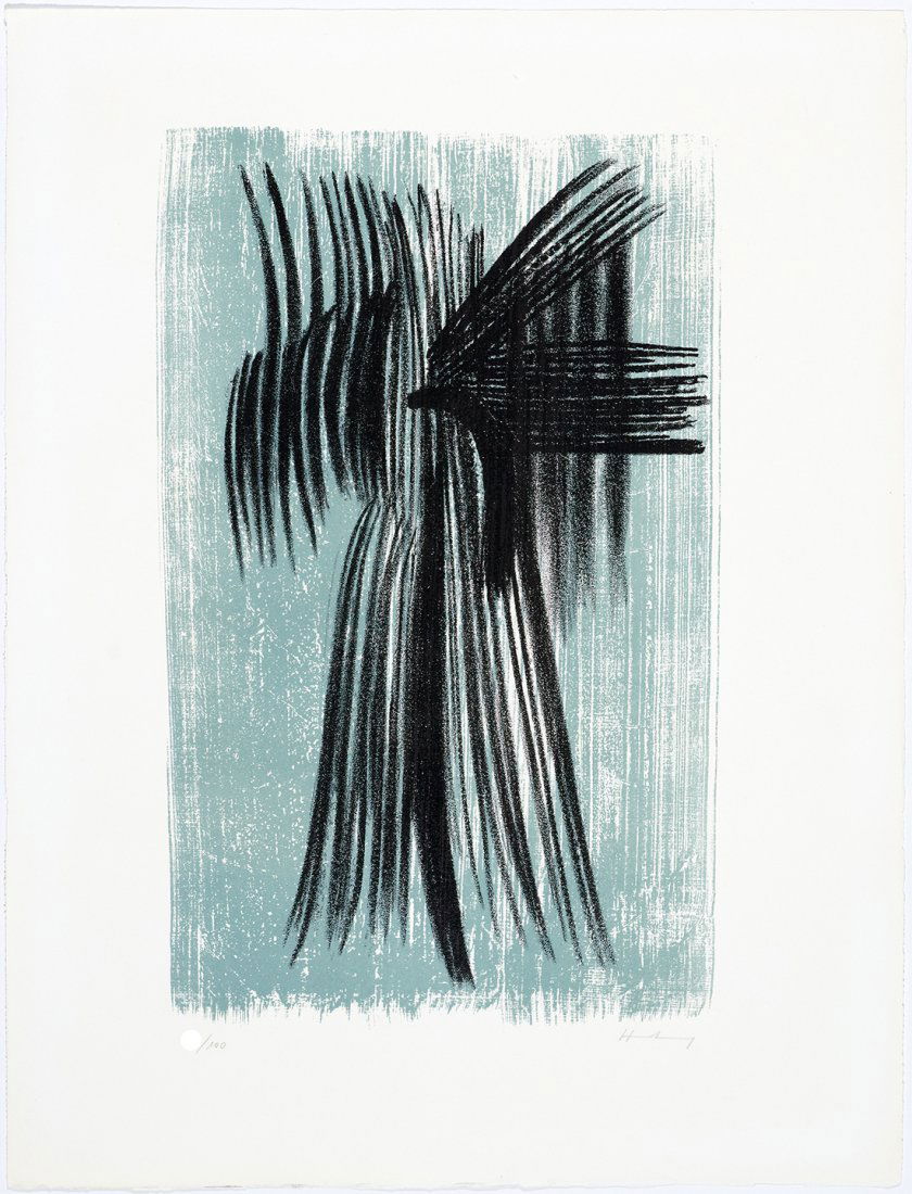 HANS HARTUNG - "L26" - Signed litograph (1 of 4)