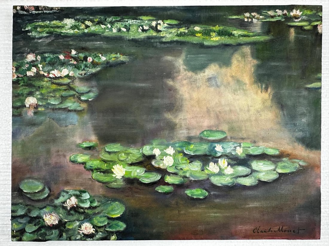 Claude French (oil On Canvas Painting) Style Of Auction