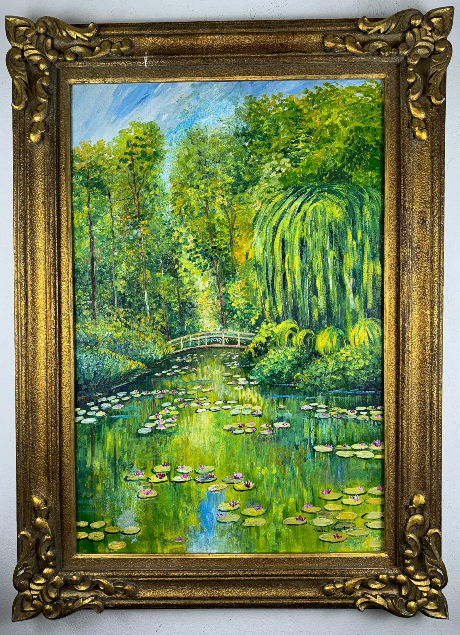 Claude Monet French (Oil on canvas painting) Style of (1 of 10)